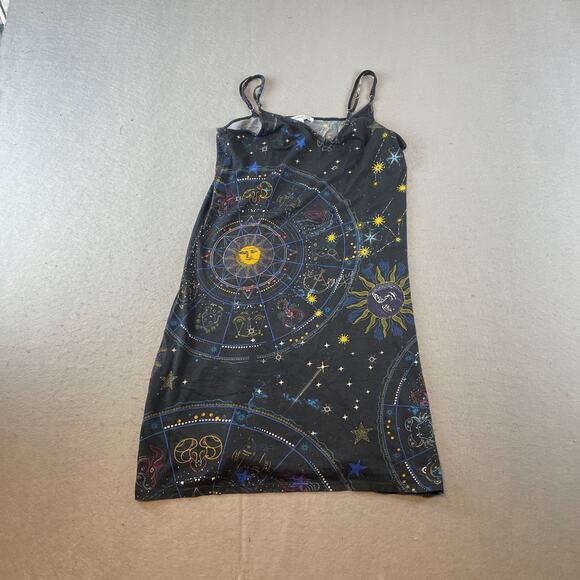 Johnny Was Tops - Johnny Was Celestial Space Womens Sz XS Sleep Dress Tank Blue